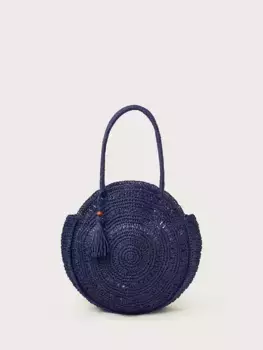 Сумка Monsoon Round Raffia Beach, темно-синий