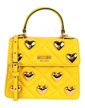 Сумка Moschino, желтый