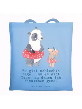 Сумка Mr. & Mrs. Panda, цвет sky blue