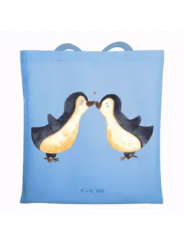 Сумка Mr. & Mrs. Panda, цвет sky blue