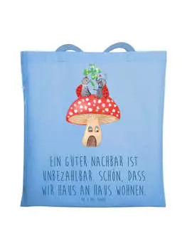 Сумка Mr. & Mrs. Panda, цвет sky blue