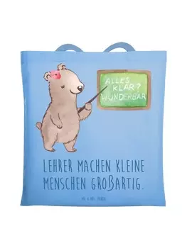 Сумка Mr. & Mrs. Panda, цвет sky blue