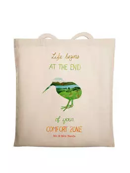 Сумка Mr. & Mrs. Panda, кремовый