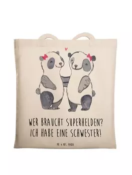 Сумка Mr. & Mrs. Panda, кремовый