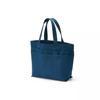Сумка Muji с тремя карманами сбоку, черный