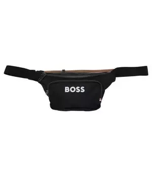 Сумка мужская Boss поясная, черный