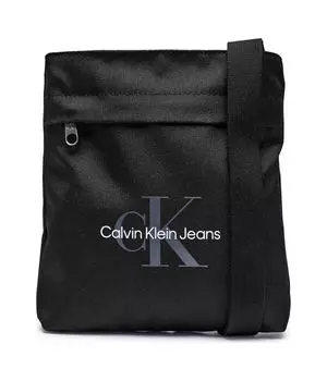 Сумка мужская Calvin Klein Jeans кросс-боди с карманом на молнии, черный