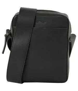 Сумка мужская Calvin Klein на плечо из экокожи, черный