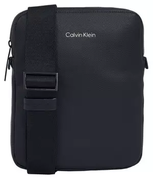 Сумка мужская Calvin Klein с логотипом, черный