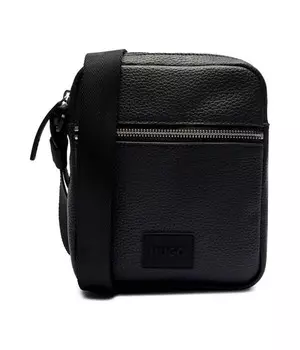 Сумка мужская Hugo из искусственной кожи, черный