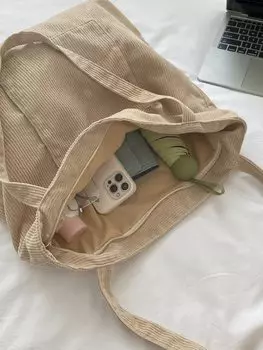 Сумка мужская на одно плечо, бежевый