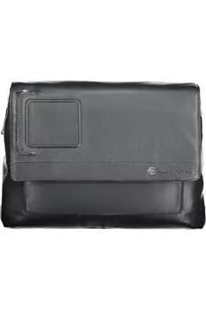 Сумка мужская Piquadro кожаная на ремне, темно-синий