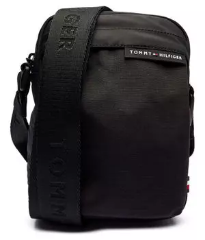 Сумка мужская Tommy Hilfiger через плечо, черный
