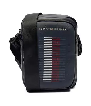 Сумка мужская Tommy Hilfiger через плечо с логотипом, синий