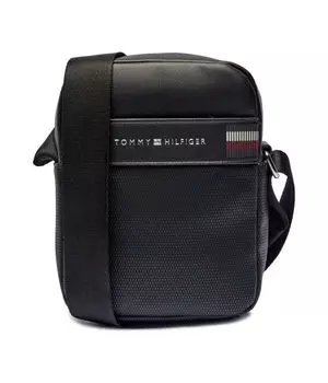 Сумка мужская Tommy Hilfiger с логотипом, черный