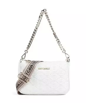 Сумка на 2 плеча в готическом стиле из искусственной кожи Just Cavalli, белый