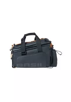 Сумка на багажник Miles XL Pro, чёрный/оранжевый BASIL, цвет Schwarz Orange