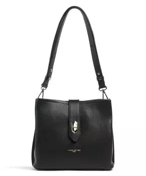 Сумка на двойное плечо Foulonne Top из зерненой коровьей кожи Lancaster, черный