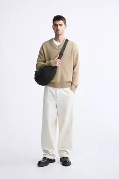 Сумка на плече с несколькими карманами ZARA, черный