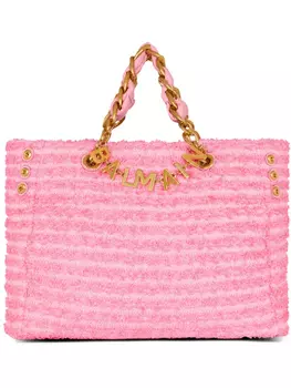 Сумка на плечо 1945 Soft Cabas Balmain, розовый