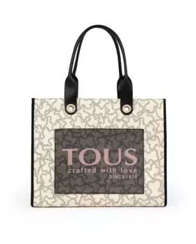 Сумка на плечо Amaya Kaos Icon с принтом Tous, коричневый