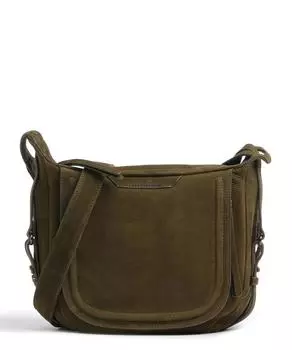 Сумка на плечо Amelie's Nettle Bed Pansy из матовой кожи Aunts & Uncles, зеленый