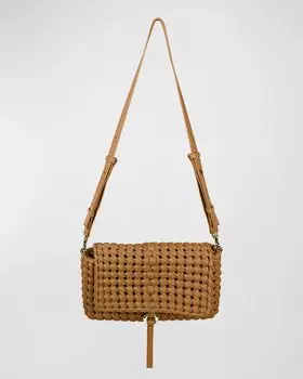 Сумка на плечо Asteri Knot из эко-ткани THEMOIRE, цвет Caramel