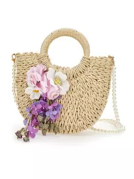 Сумка на плечо Bag Fleur Monnalisa, цвет lillac
