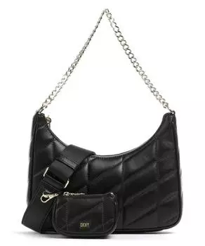 Сумка на плечо Betty из кожи ягненка Dkny, черный