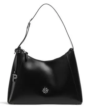 Сумка на плечо Black Tie из гладкой яловой кожи Picard, черный