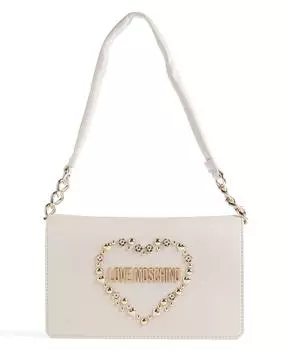 Сумка на плечо Blossom Of Love из искусственной кожи Love Moschino, бежевый