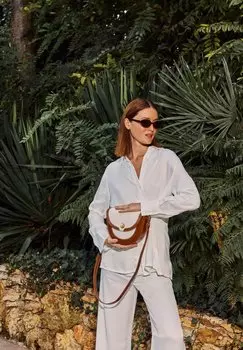 Сумка на плечо BORA nat & nin, коричневый