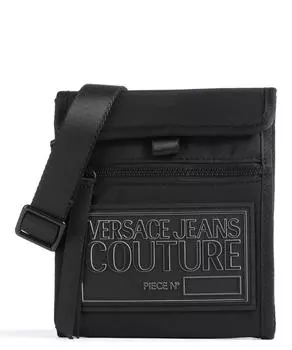 Сумка на плечо Box с логотипом из полиэстера Versace Jeans Couture, черный
