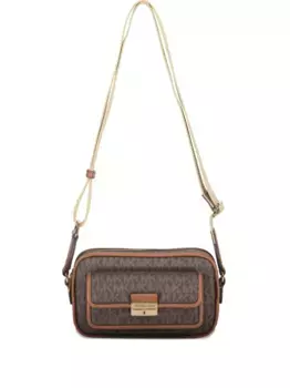 Сумка на плечо Bradshaw с монограммой MICHAEL KORS, коричневый