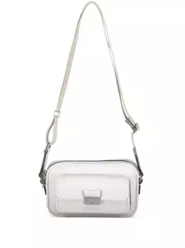 Сумка на плечо Bradshaw с монограммой MICHAEL KORS, белый