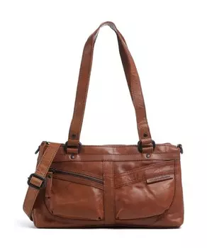 Сумка на плечо bronco cherish из зерненой кожи Spikes & Sparrow, коричневый