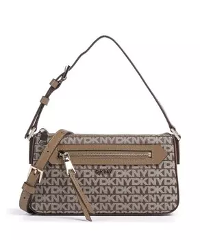 Сумка на плечо bryant из полиэстера Dkny, коричневый