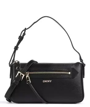 Сумка на плечо Bryant из воловьей кожи Dkny, черный