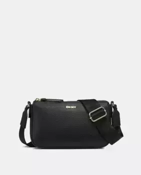 Сумка на плечо Bryant с длинной ручкой и застежкой-молнией DKNY, чёрный