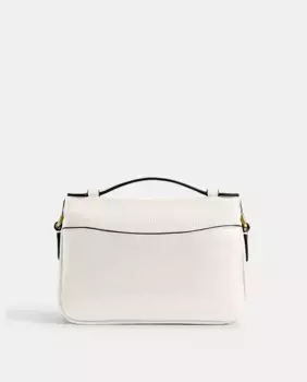 Сумка на плечо Cassie 17 Coach, белый
