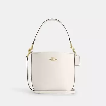 Сумка на плечо COACH City Bucket, золотой/шелковый