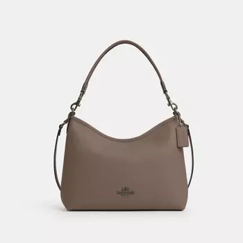 Сумка на плечо COACH Laurel Shoulder, цвет Qb/Dark Stone
