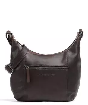 Сумка на плечо Cow Wax Pull Up Arlette из мелкозернистой кожи The Chesterfield Brand, коричневый