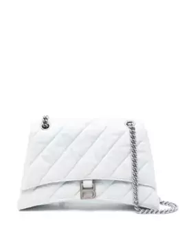 Сумка на плечо Crush среднего размера BALENCIAGA, синий