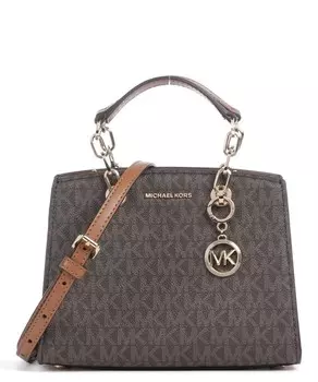 Сумка на плечо Cynthia из парусины Michael Kors, коричневый