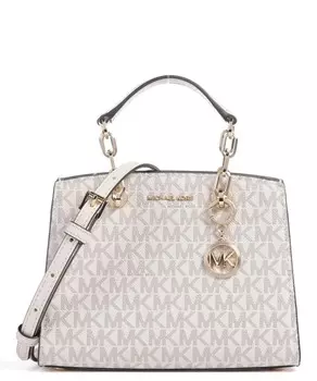 Сумка на плечо Cynthia из парусины Michael Kors, белый