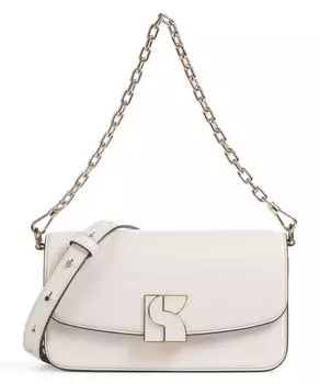Сумка на плечо Dakota из мелкозернистой яловой кожи Kate Spade New York, белый