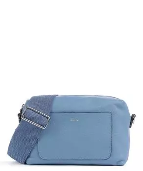 Сумка на плечо Dalia Kaia из мягкой яловой кожи. Abro, синий