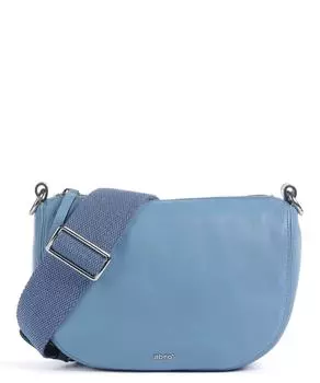 Сумка на плечо Dalia Mina из зерненой яловой кожи Abro, синий