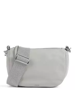 Сумка на плечо Dalia Mina из зерненой яловой кожи Abro, серый